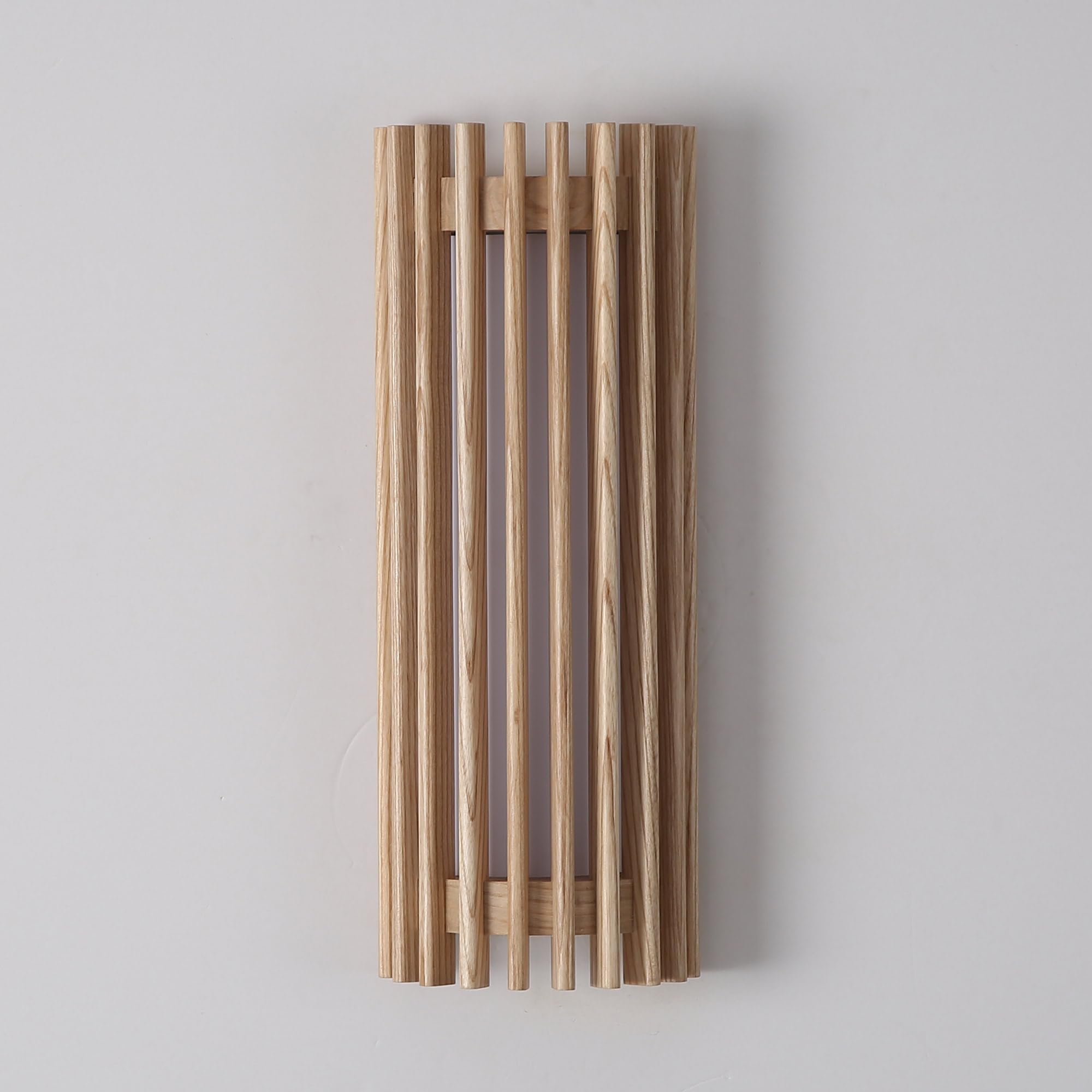 Wandlampe Grid, Moderne Boho Wabi-Sabi Wandbeleuchtung, Milchweißes Glas, 12W LED 3000K-6000K, Energieeffiziente Wandleuchte für Schlafzimmer, Wohnzimmer, Flur