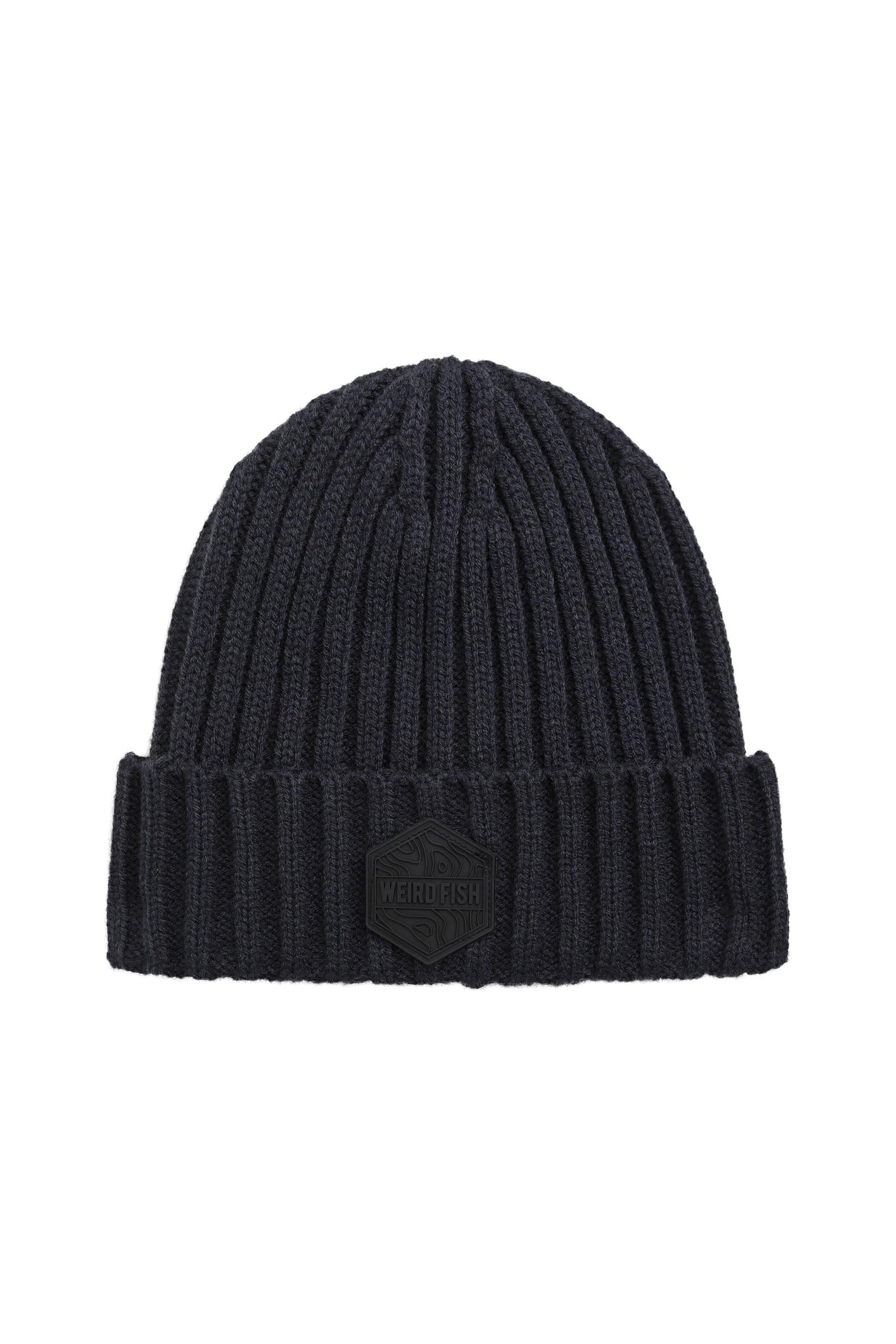 Weird Fish Monreith Beanie Midnight Size ONE