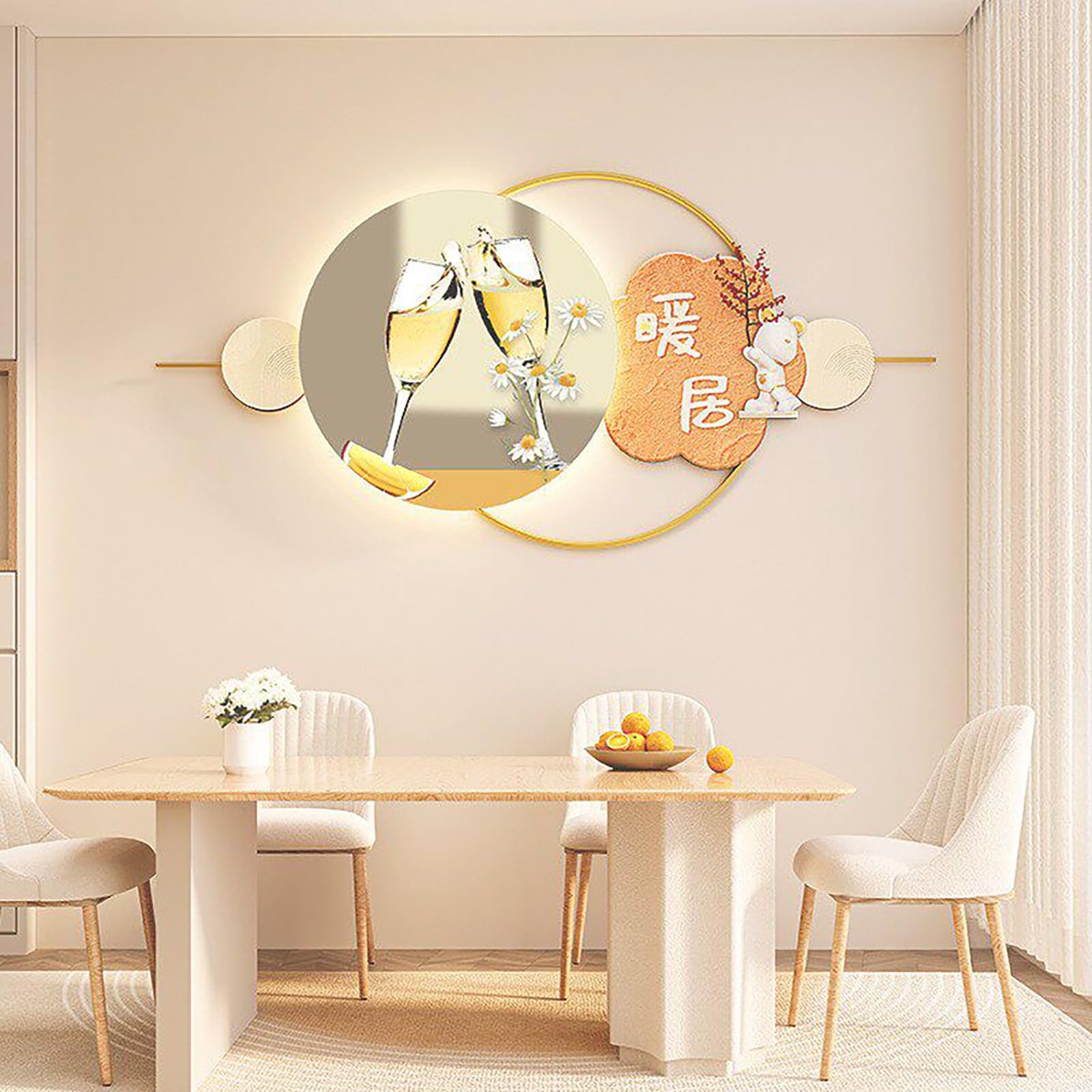 Lampe murale moderne éléphant LED pour illuminer votre salon et couloir