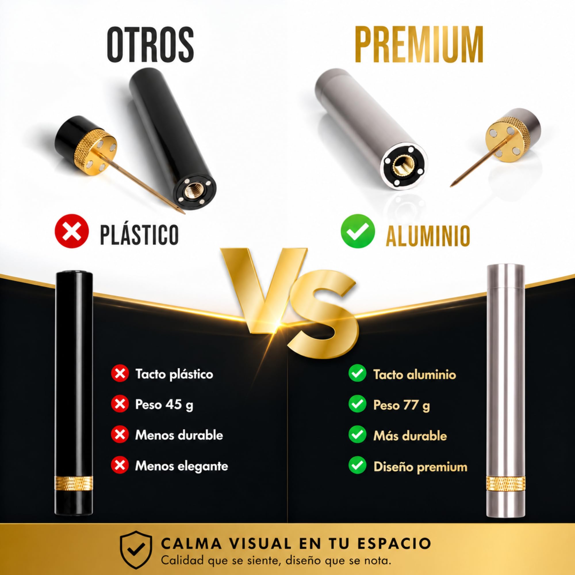 Sacacorchos Aire Presión Profesional Acero Inoxidable Abrebotellas Premium Regalo Hombre Original Accesorio Vino Tinto Fácil Uso Sin Esfuerzo Elegante Abridor Botellas Regalo compañeros trabajo