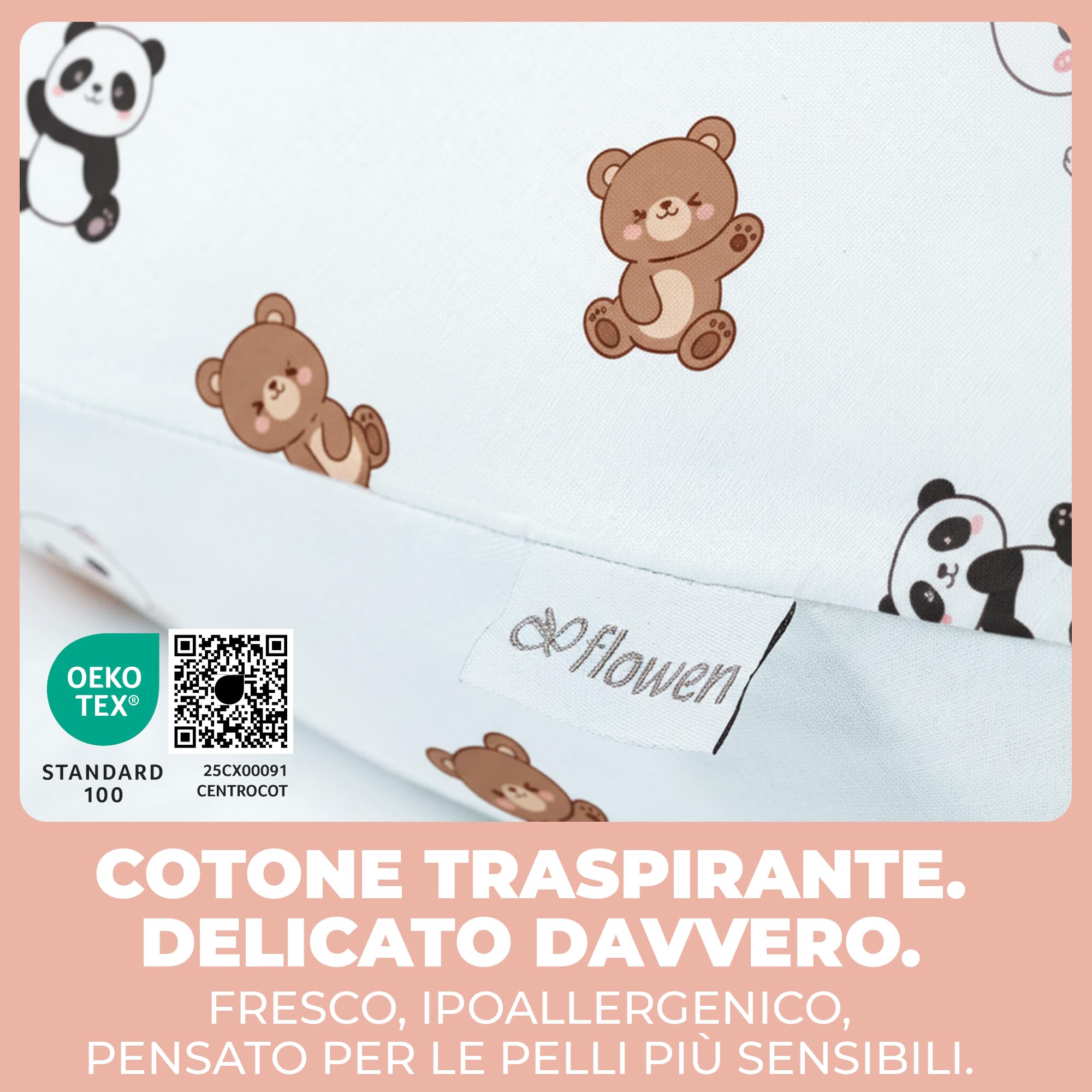 Cuscino Allattamento e Gravidanza Ciambella Allattamento Neonato con Federa in 100% Cotone e Morbido Riempimento Supporto Ergonomico alla Schiena Idea Regalo per Neo Mamme Accessorio Premaman Lavabile