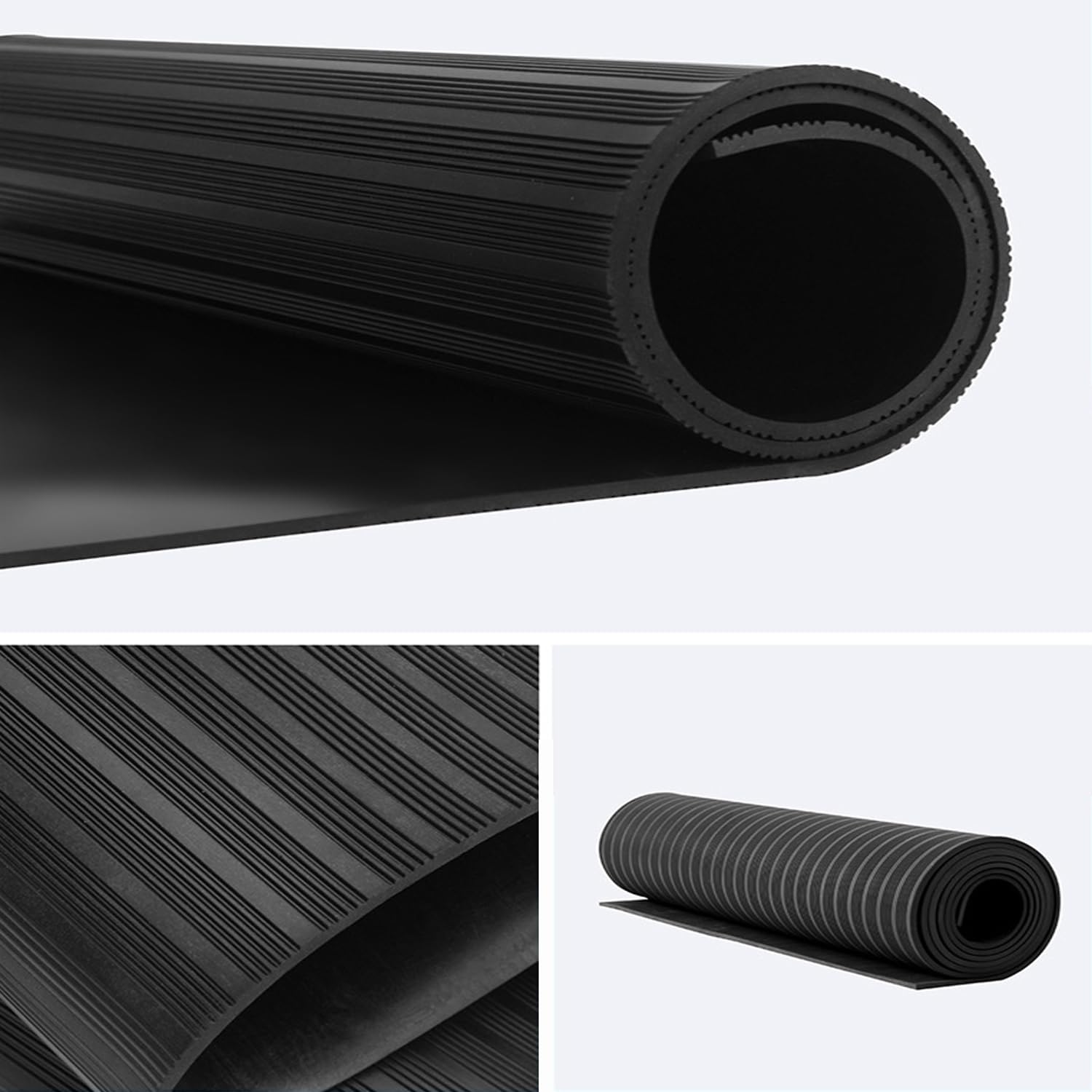 Floor Protector Roll Garage Mats 1X3M Rubber Garage Flooring Mat Non Slip Mat Roll Playground Flooring Outdoor Garage Floor Mats Heavy Duty Rubber Black