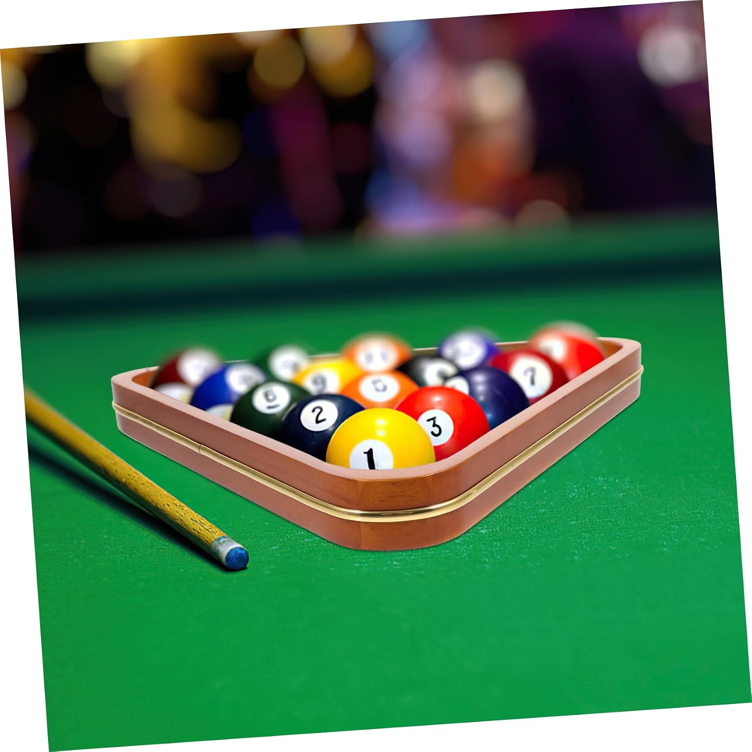 Billiards Tripod Rack Pool Table Net Frame Triangle Billiard Organizer for Balls