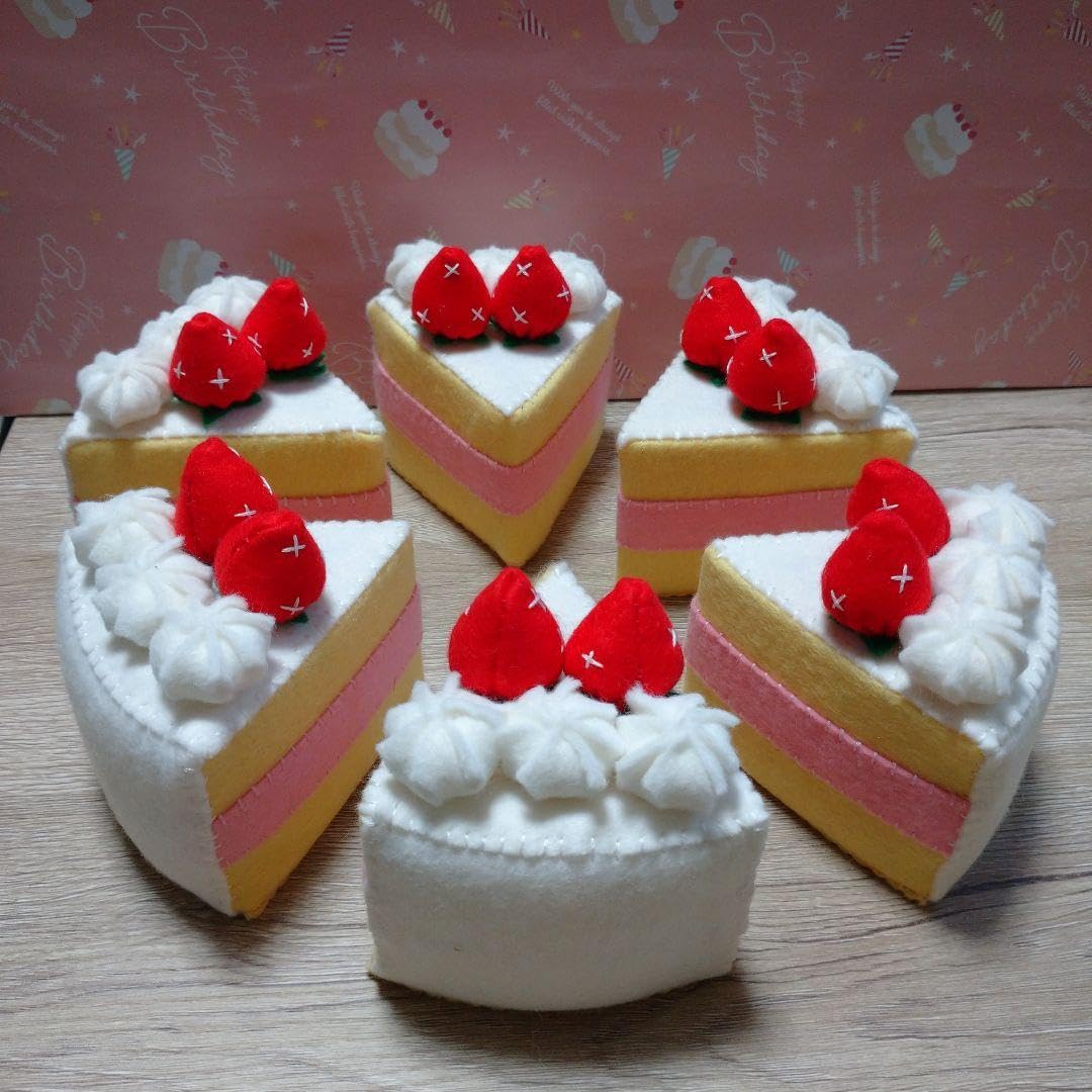 Amazon.co.jp: フェルト ショートケーキ ホール : おもちゃ
