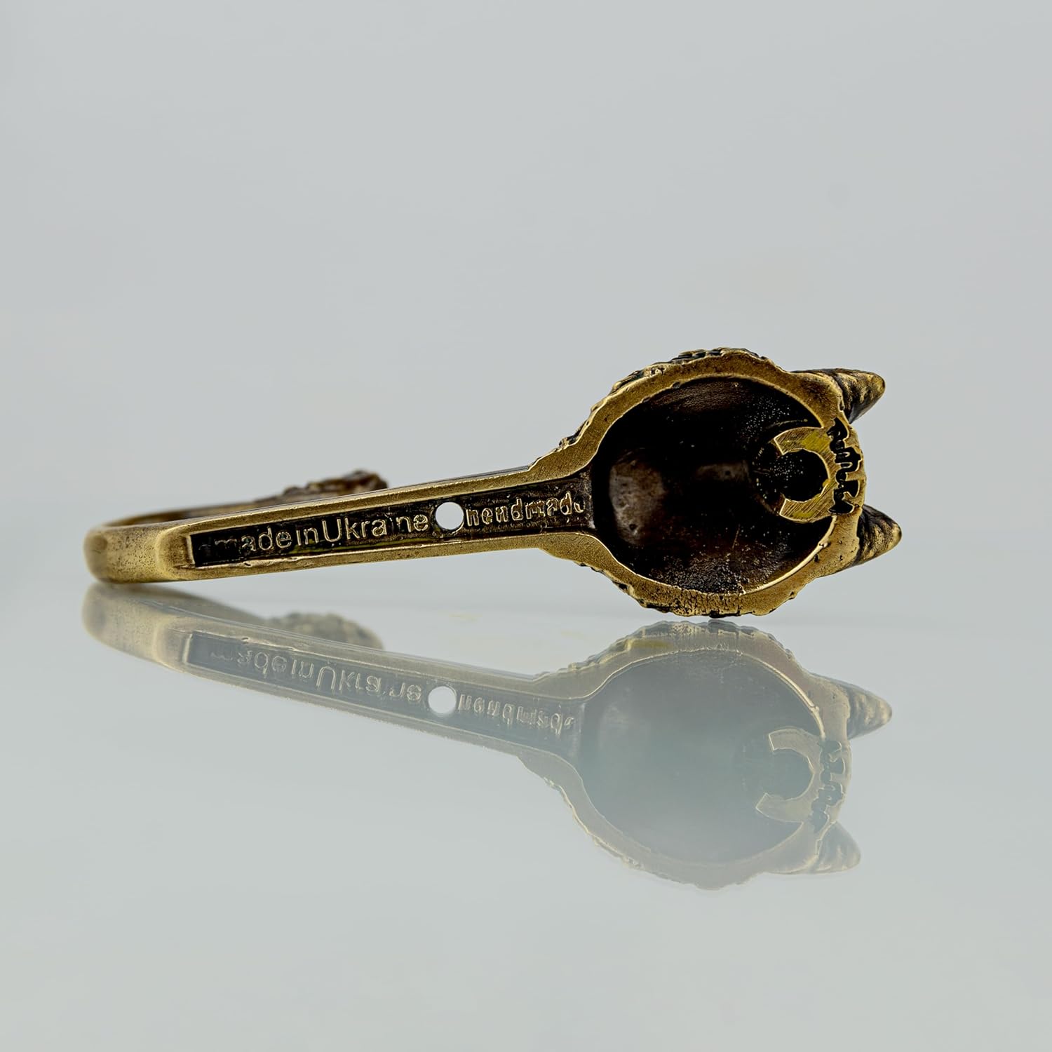 Wolf Hanger Holders Storage Rack. Handmade Vintage. for Kitchen Living Room Bathroom. Rack Hangers for Hanging Coats Towels Keys Hats Purse Backpacks. Unique Design. Brass - Image 8