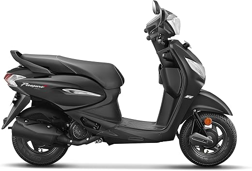 Hero MotoCorp PLEASURE+ VX Scooter Black Booking for Ex-Showroom Price