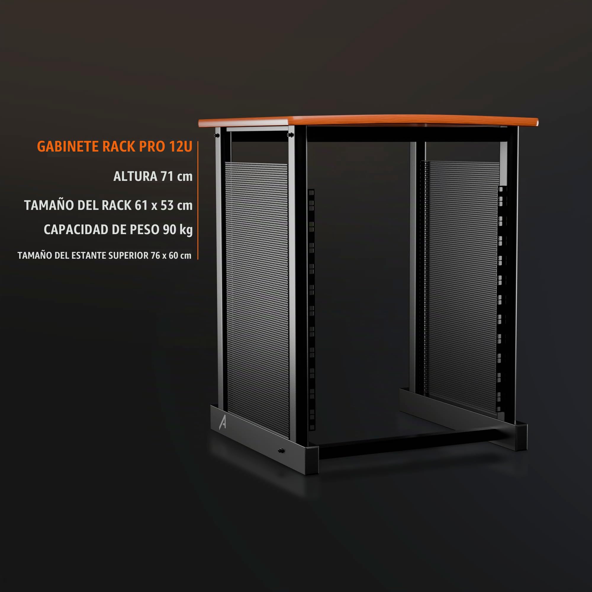 Audibax Pro Rack Cabinet 12U Mueble Estudio