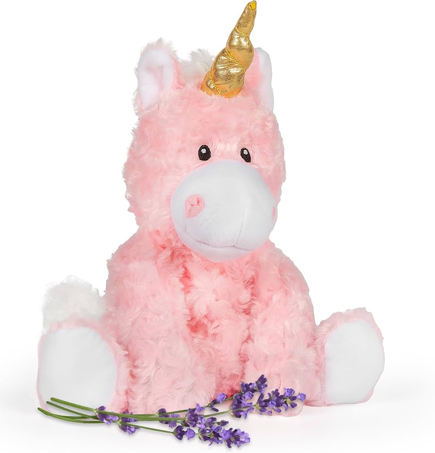 Amazon.com: 1i4 Group Princess Pink Unicorn - Microwavable