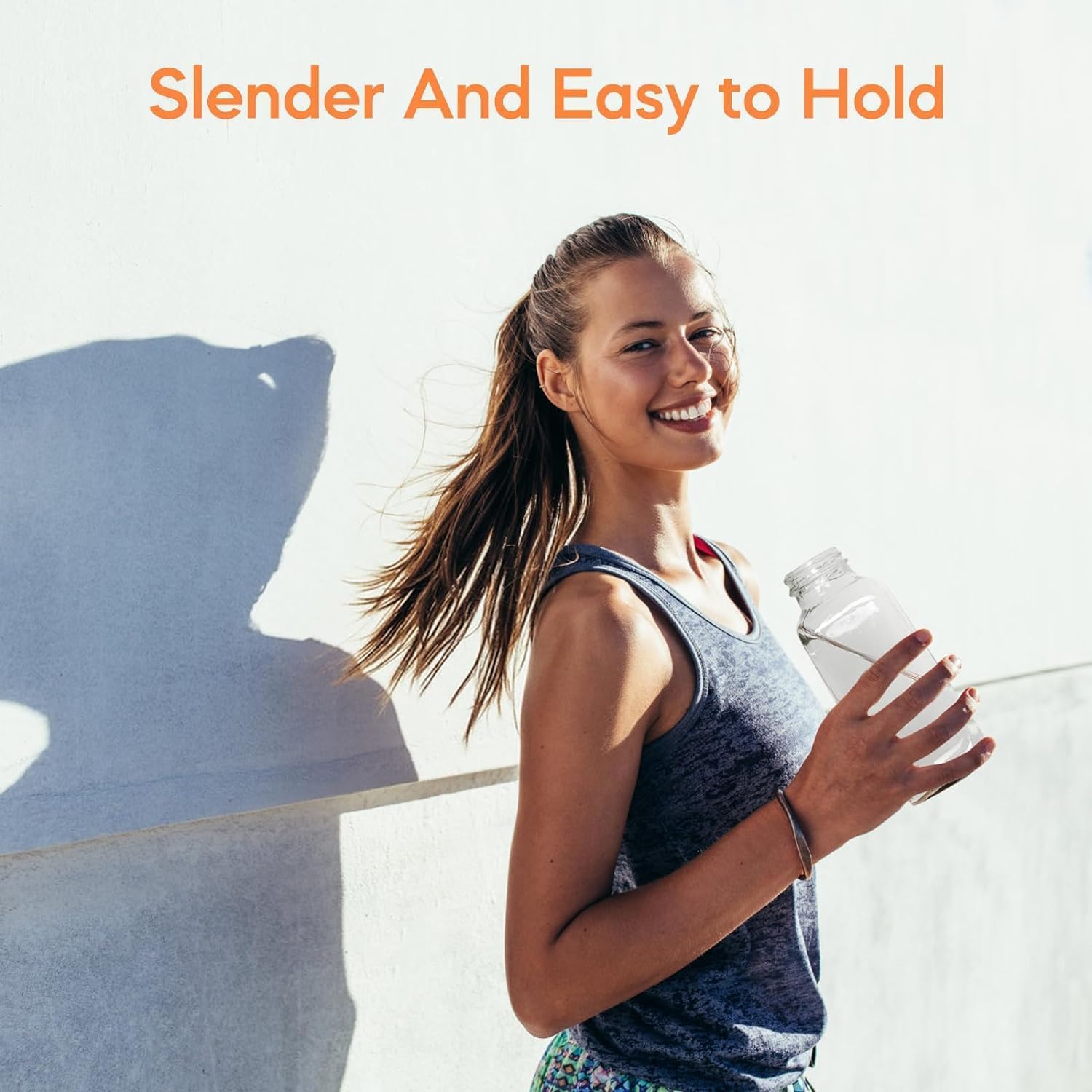 Paquete de 3 botellas de agua cuadradas de vidrio de 16 onzas, capacidad de 480 ml, sin BPA, herméticas, reutilizables, ideal para café helado, jugo, leche, batidos, té, kombucha