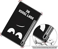 Vista 5 de Funda inteligente con función de apagado y encendido automático para Samsung Galaxy Tab S8 Plus 2022/S7 FE 2021/S7 Plus 2020 12.4 pulgadas, no toque