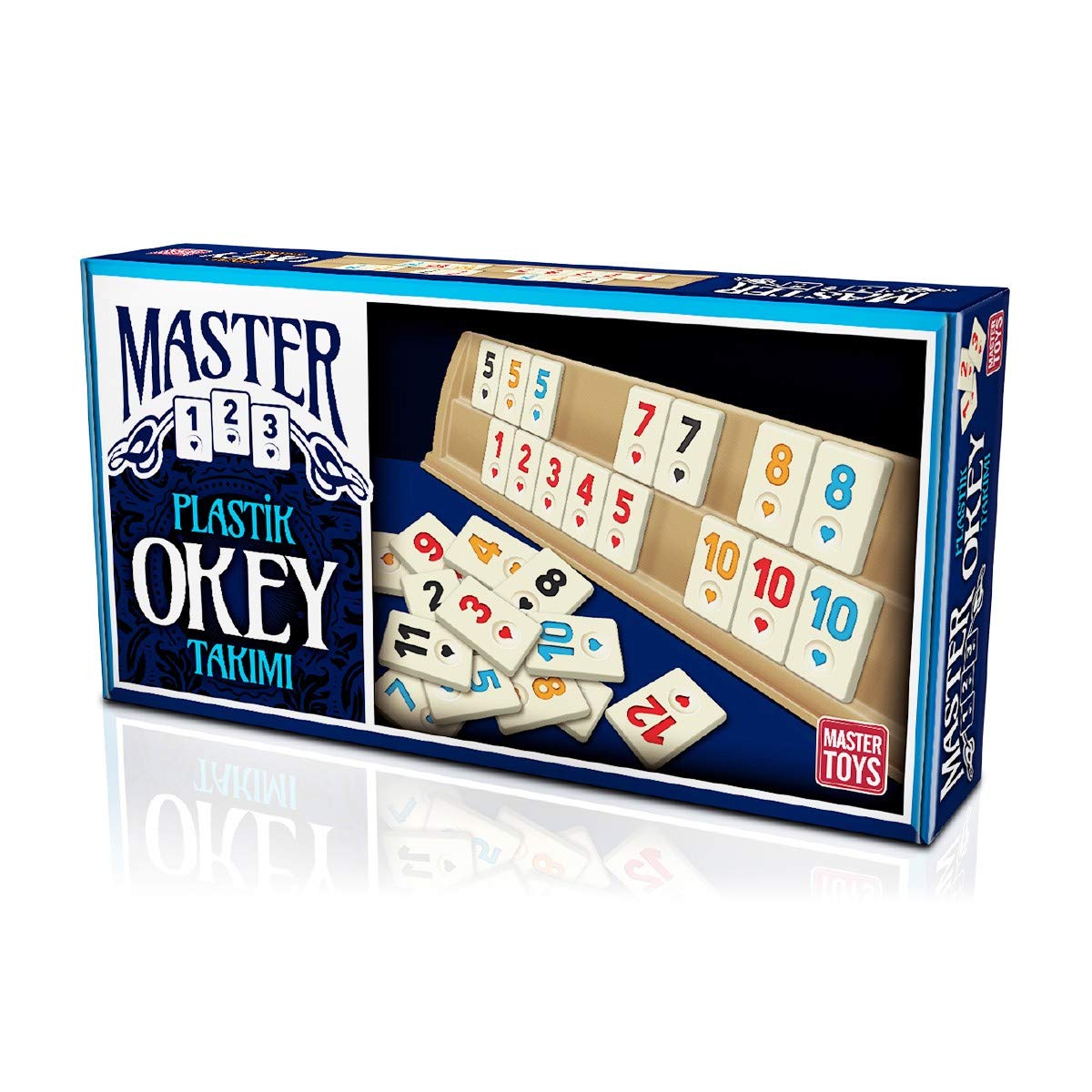 T79, Rummy, Romme, Brettspiel, Rummyspiel, Gesellschaftsspiel, Okey Set aus Kunnststoff