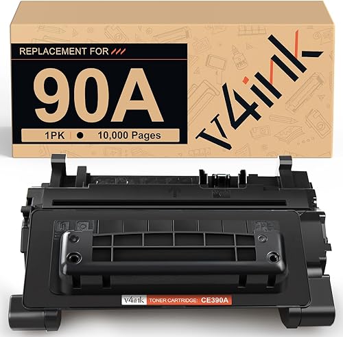 Miniatura 1 de v4ink Cartucho de tóner CE390A compatible con HP 90A CE390A CC364A funciona con Laserjet Enterprise 600 M601 M602 M603 Series, M4555 Series, P4014