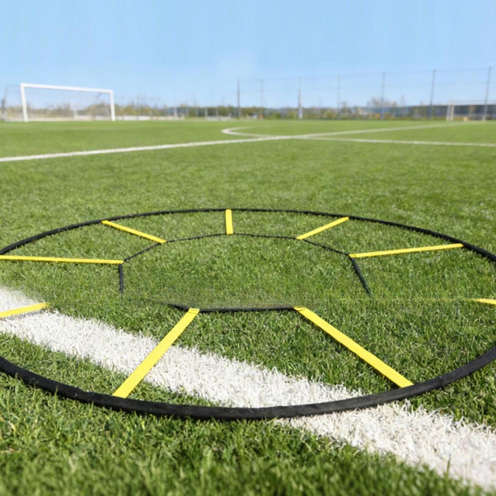 kowaku Escalera de Agilidad para Entrenamiento Equipo de Agilidad para Fútbol Escalera de Velocidad para Ejercicios Escalera para Coordinación Fabricada en P