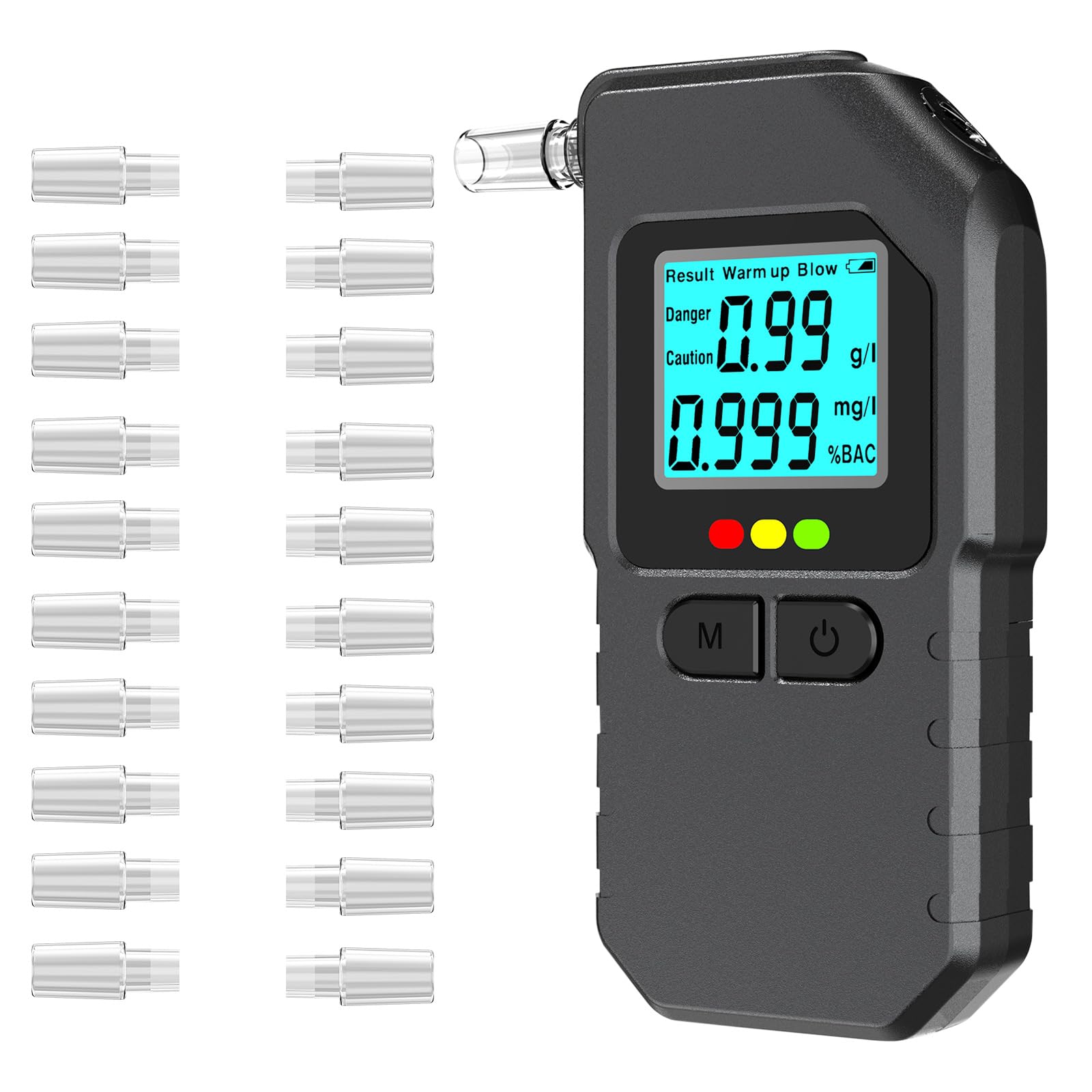 Didatecar Alcootest Ethylotest Electronique, Alcootest Électronique Portable Trousseau Alcotest