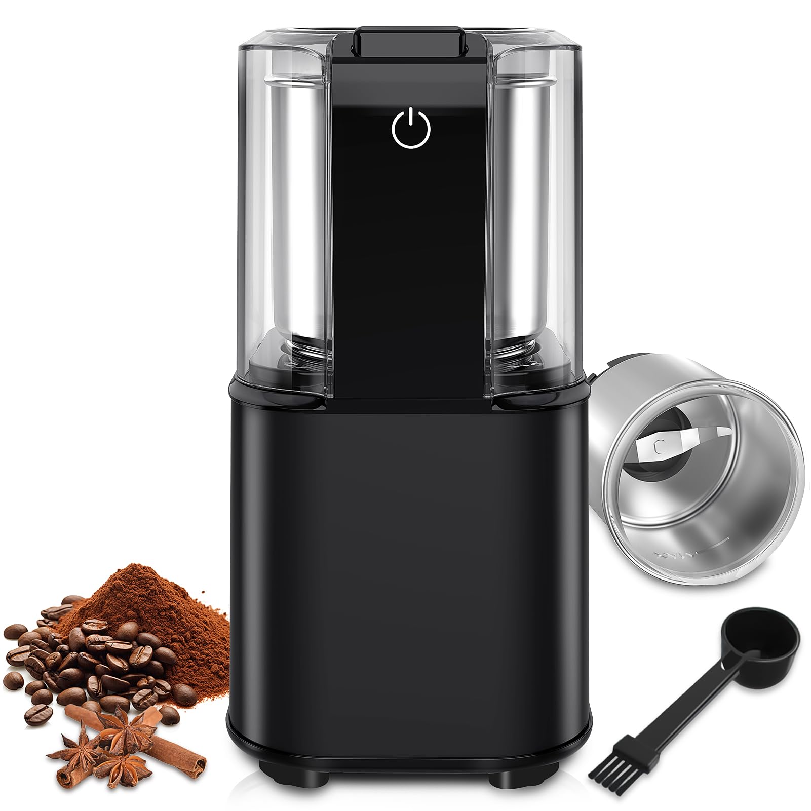 【61%OFF】【2,599円】 Sugeko 電動コーヒーミル 電動グラインダー
