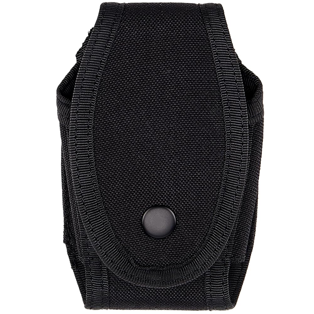 GORGECRAFT Custodia per Manette Guaina Custodia in Nylon Resistente per Polsini A Mano Polsini Standard con Cerniera Nascosta Custodia A Scatto Nascosta Fondina per Cintura Servizio delle Forze Nero