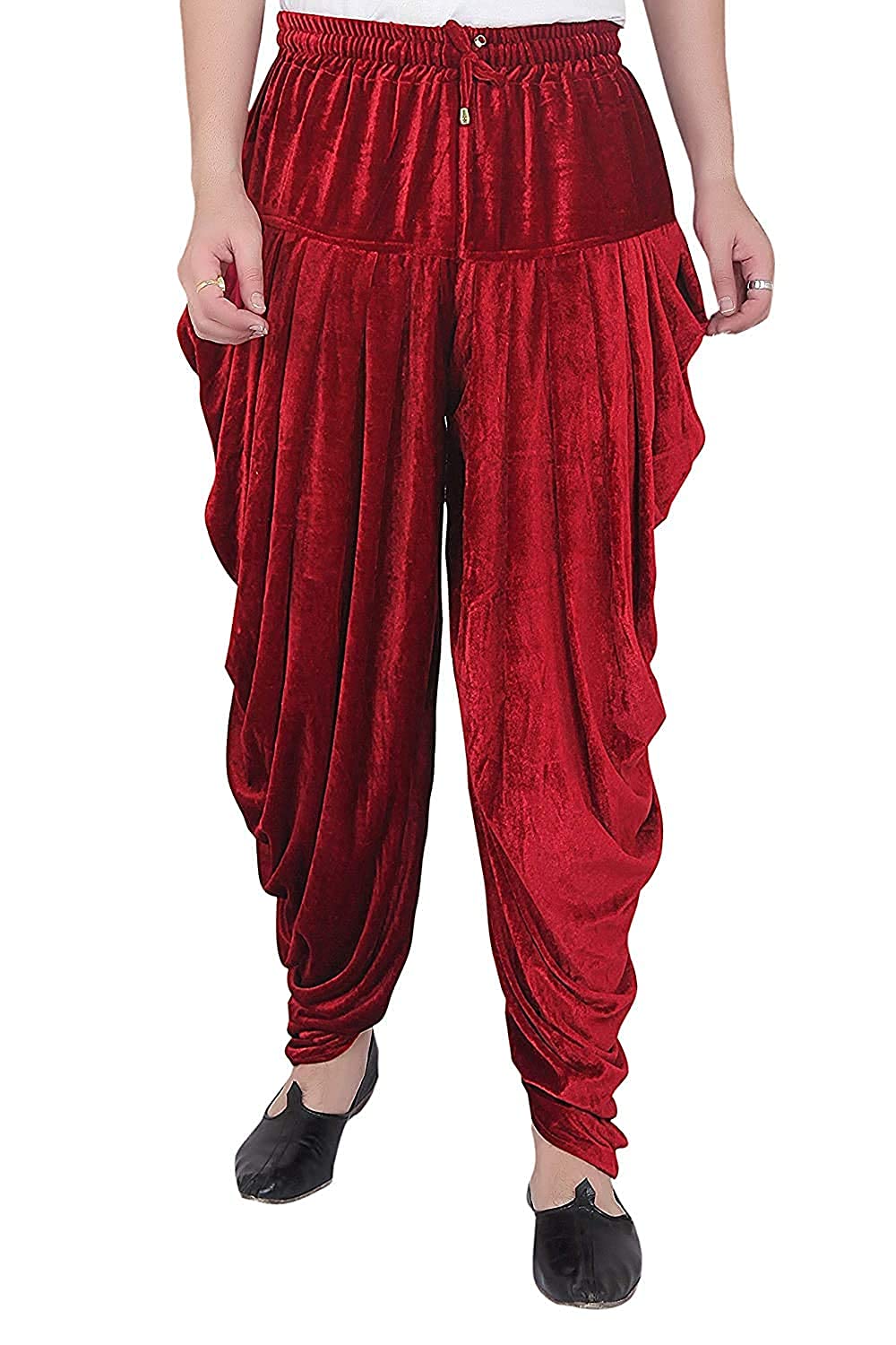 Men's Premium Velvet Dhoti Pant/Peshawari/Patiala (Best Combination Of Kurta & Waistcoat Set)
