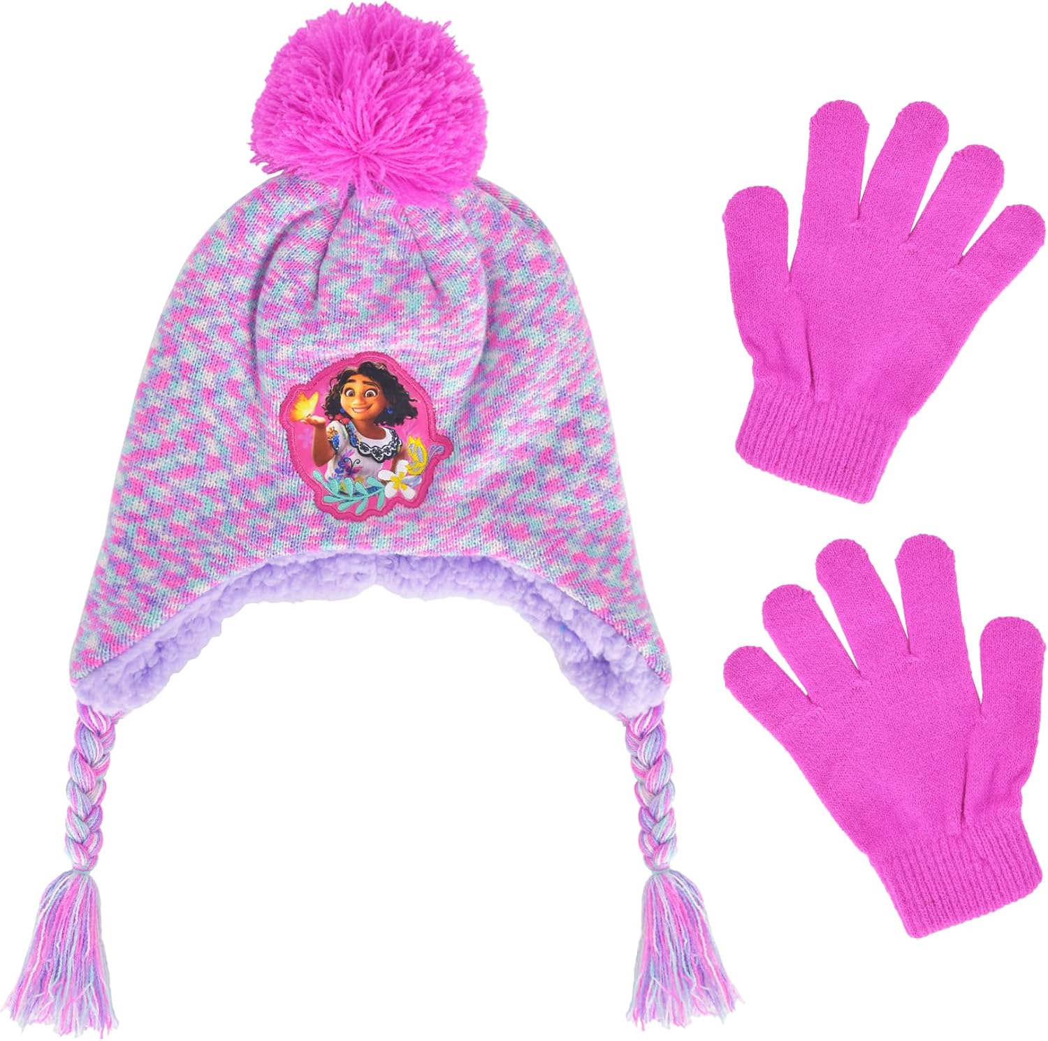 [Concept One] ビーニー Disney Encanto Kids Beanie Hat Gloves Set, Mira