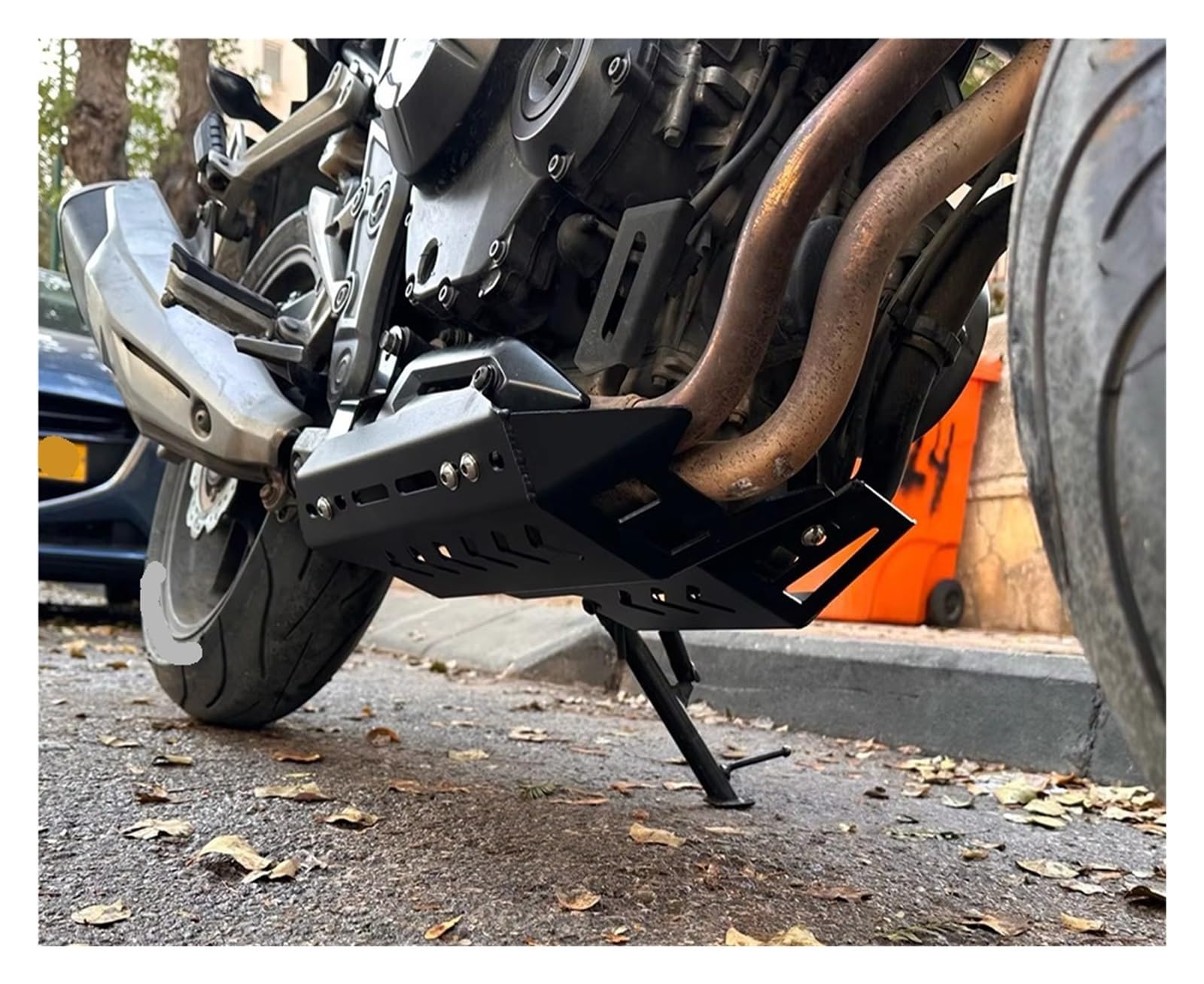 Paracoppa motore moto Motore Del Motociclo Copertura Di Protezione Telaio Piastra Paramotore Pancia Pan Protector Per CB500X CB400X CB500 CB 500X500X