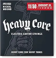 Jim Dunlop Cordas de guitarra elétrica Heavy Core 11-50
