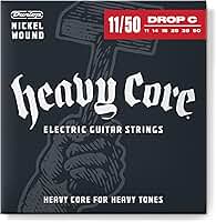 Jim Dunlop Cordas de guitarra elétrica Heavy Core 11-50