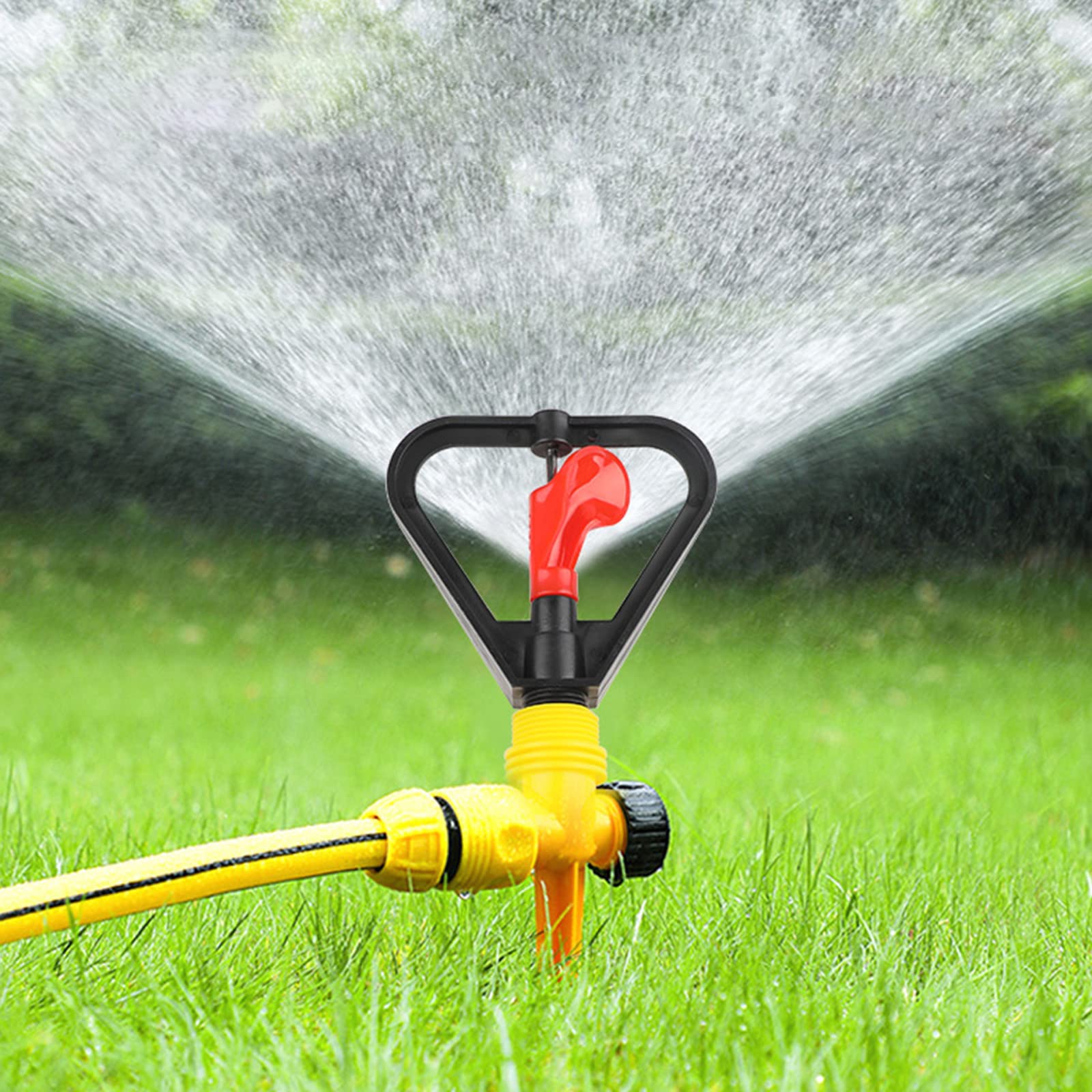 Sprinklers for Yard 360 Degree Rotating Lawn Sprinkler Garden Sprinkler Water Sprinkler for Lawn Garden Watering System Large Area Coverage Irrigation