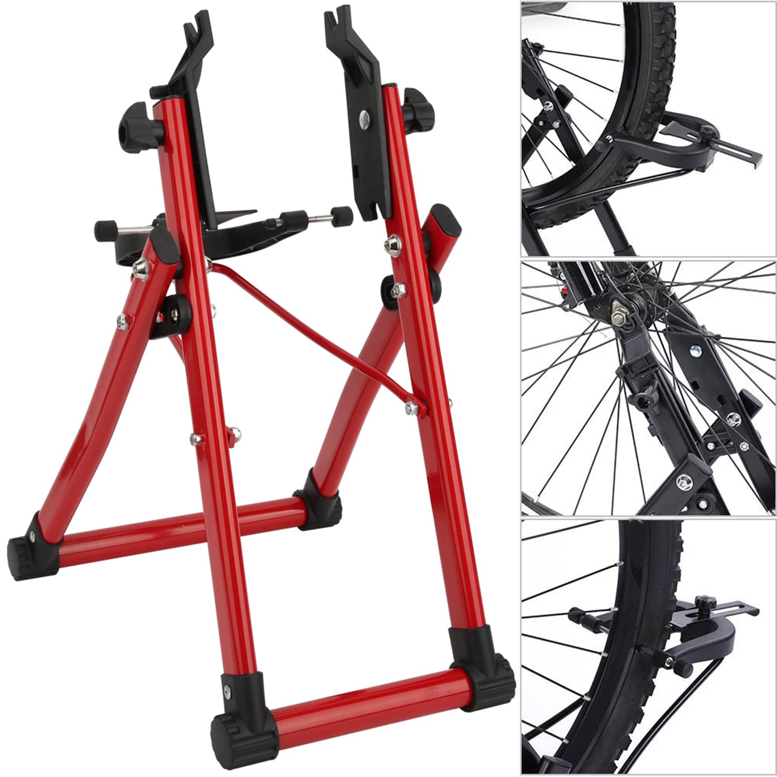 Supporto per Centraruote per Bicicletta, Centraruote Bici Manutenzione Ruote per Bicicletta Manutenzione Ruote per Bicicletta Usato per La Riparazione della Bicicletta