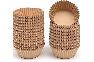 qiqee 300 Jumbo Cupcake Liners for Baking Jumbo Muffins