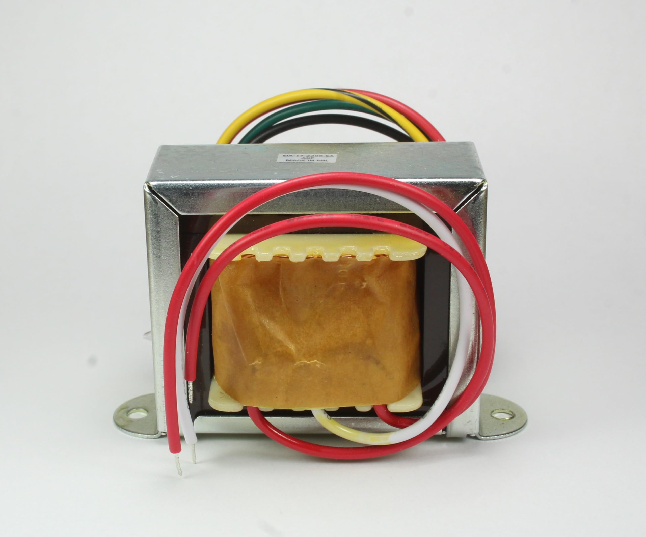 N-68X Isolation Transformer Compatible with Triad Magnetics, Chassis Mount Transformer, Secondary Voltages:115V, Power Rating:50Va, Dual Primary, Single Secondary, 435Ma