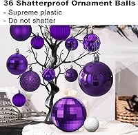 Vista 189 de Bubblegun Rosa - Bolas Pequeñas de Navidad de 1.6 Pulgadas, Adornos de Decoración para Árbol de Navidad, Bolas Colgantes Inastillables