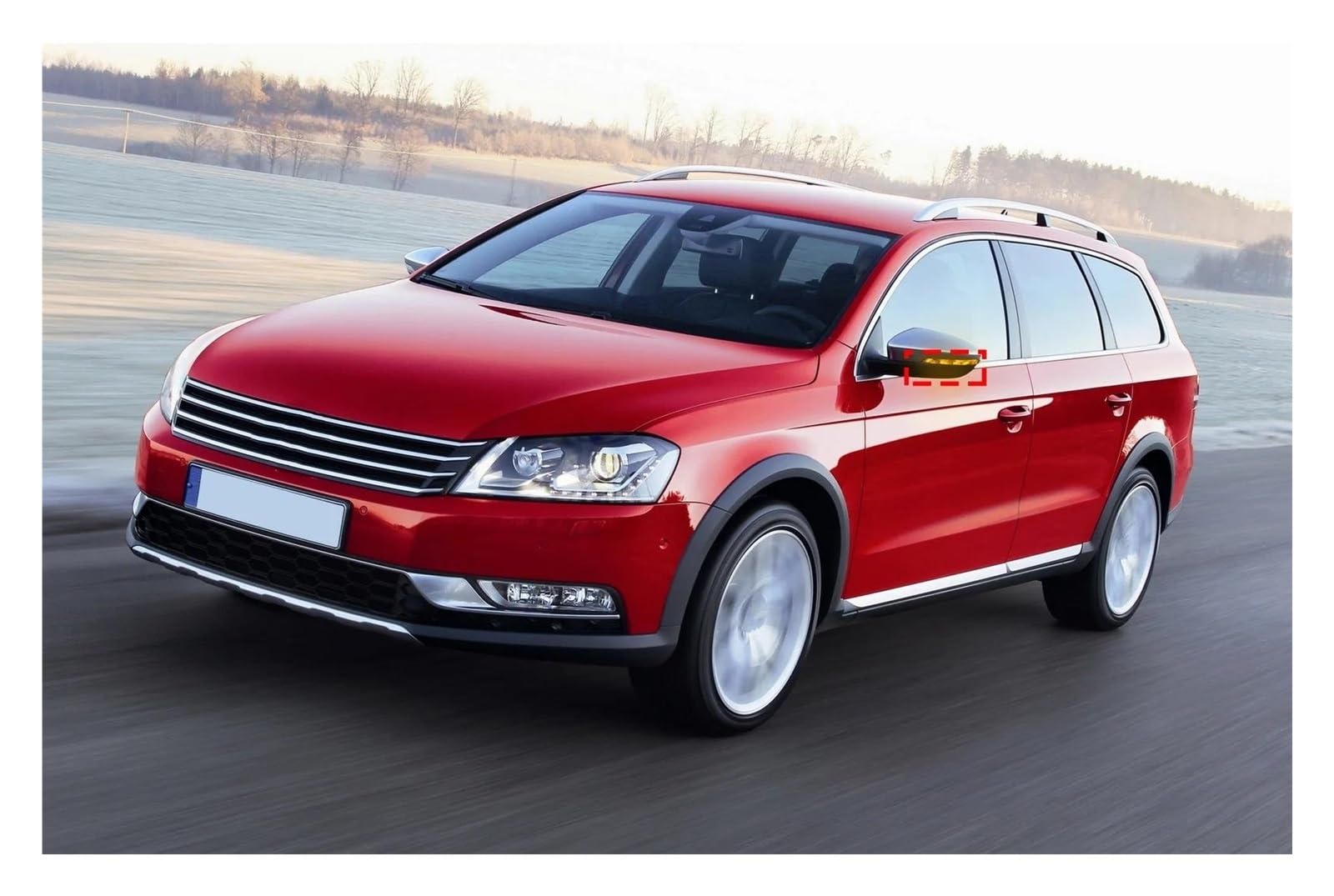 Genérico Intermitente Lateral Para VW Para Passat B7 Para Scirocco Lado Izquierdo LED Ala Puerta Espejo Indicador Retrovisor Luz De Señal Giro
