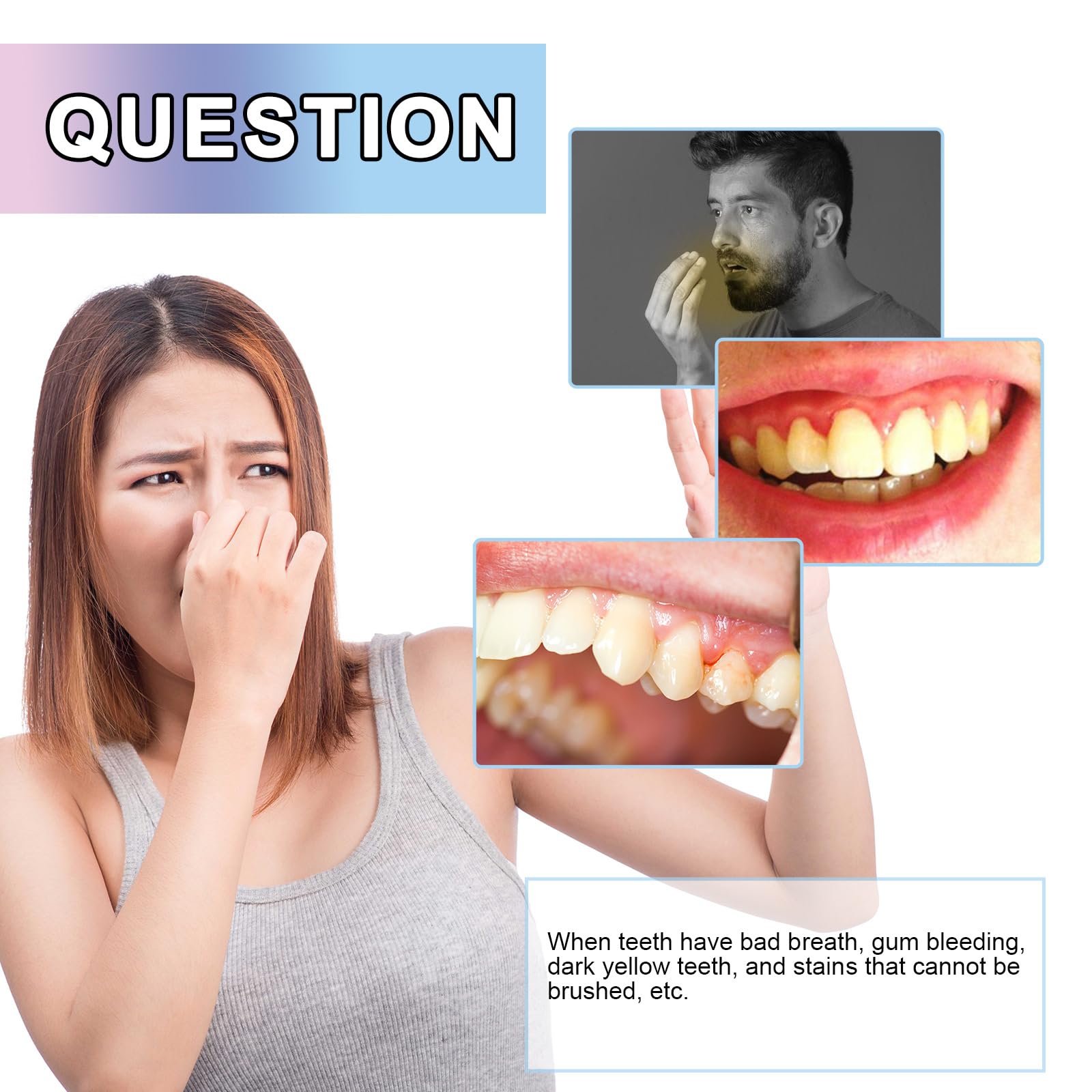 Niacinamide Whitening Toothpaste, Helps Remove Teeth Stains, Brightening, Fresh Mint Flavor for Long-Lasting Breath, Gently Cleans and Protects Gums, Safe for Tooth Surface Whitening Care (5PCS)