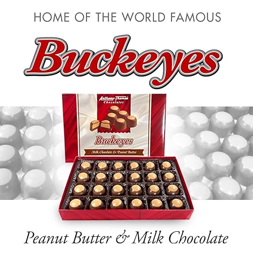 Miniatura 3 de Buckeyes de chocolate con leche (60 unidades)