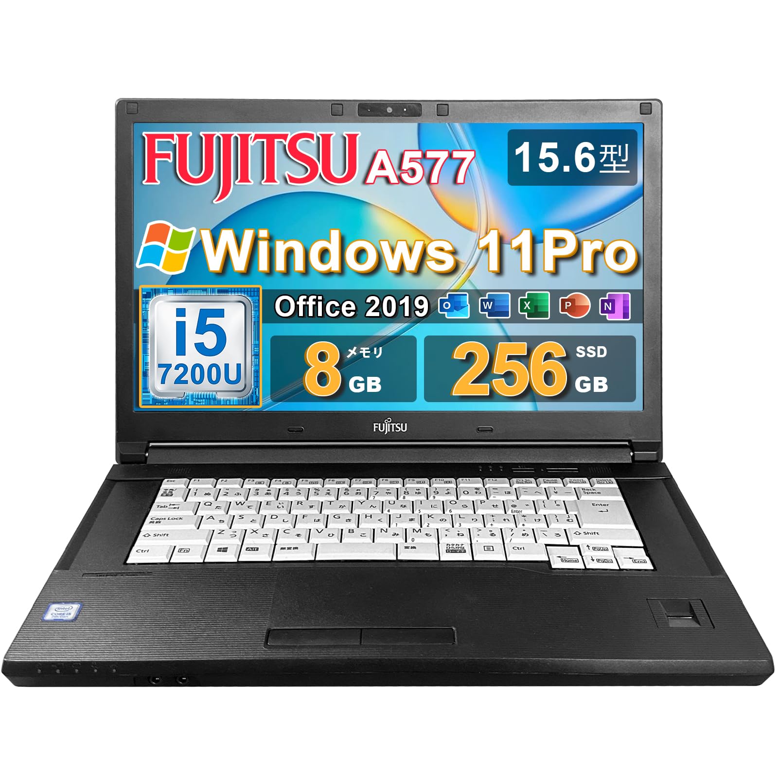 Amazon.co.jp: 【整備済み品】 富士通 ノートパソコン Lifebook A577