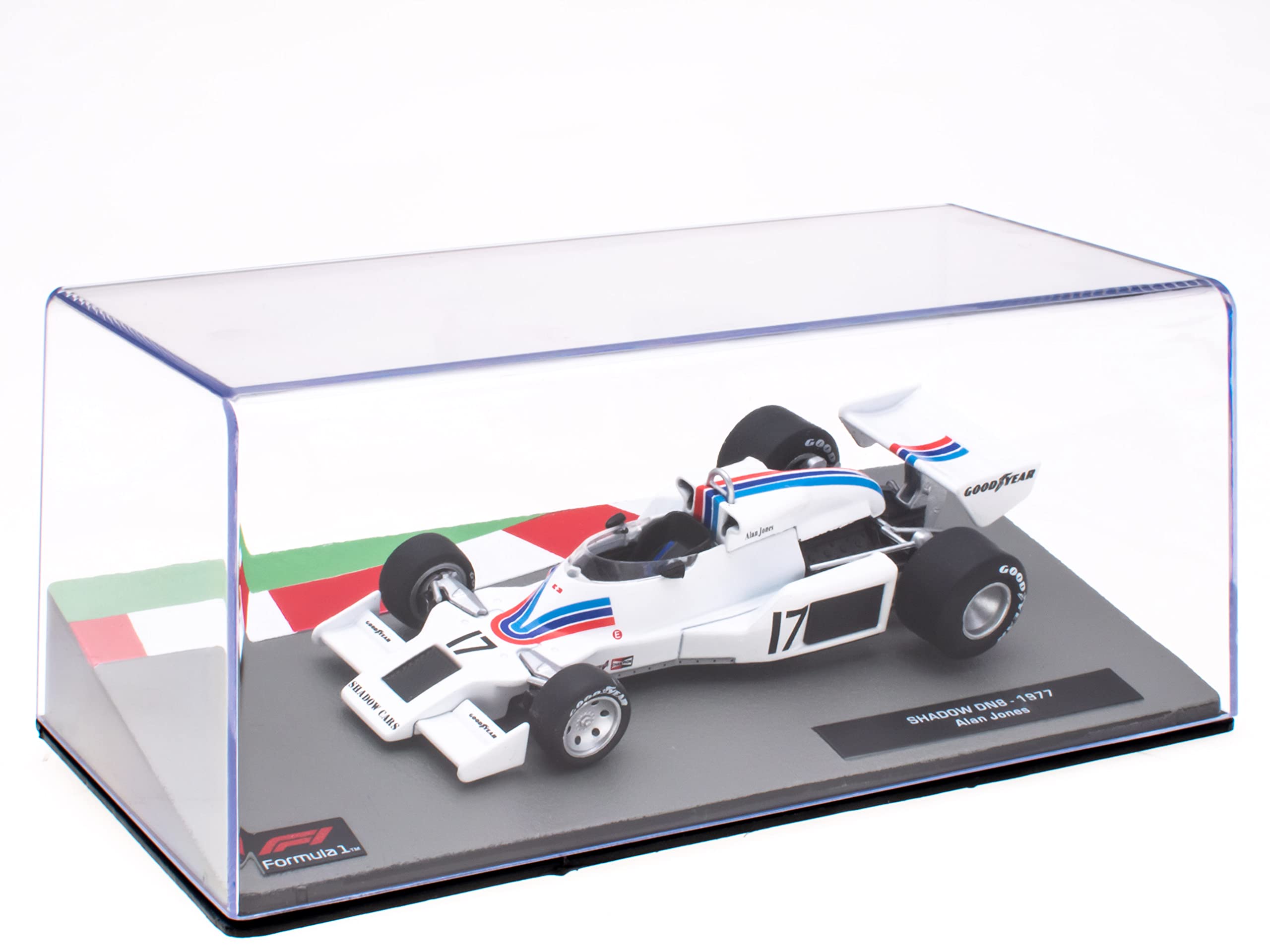 OPO 10 - Miniature car Formula 1 1/43 compatible with SHADOW DN8 - Alan Jones - 1977 - FD114 - Image 2