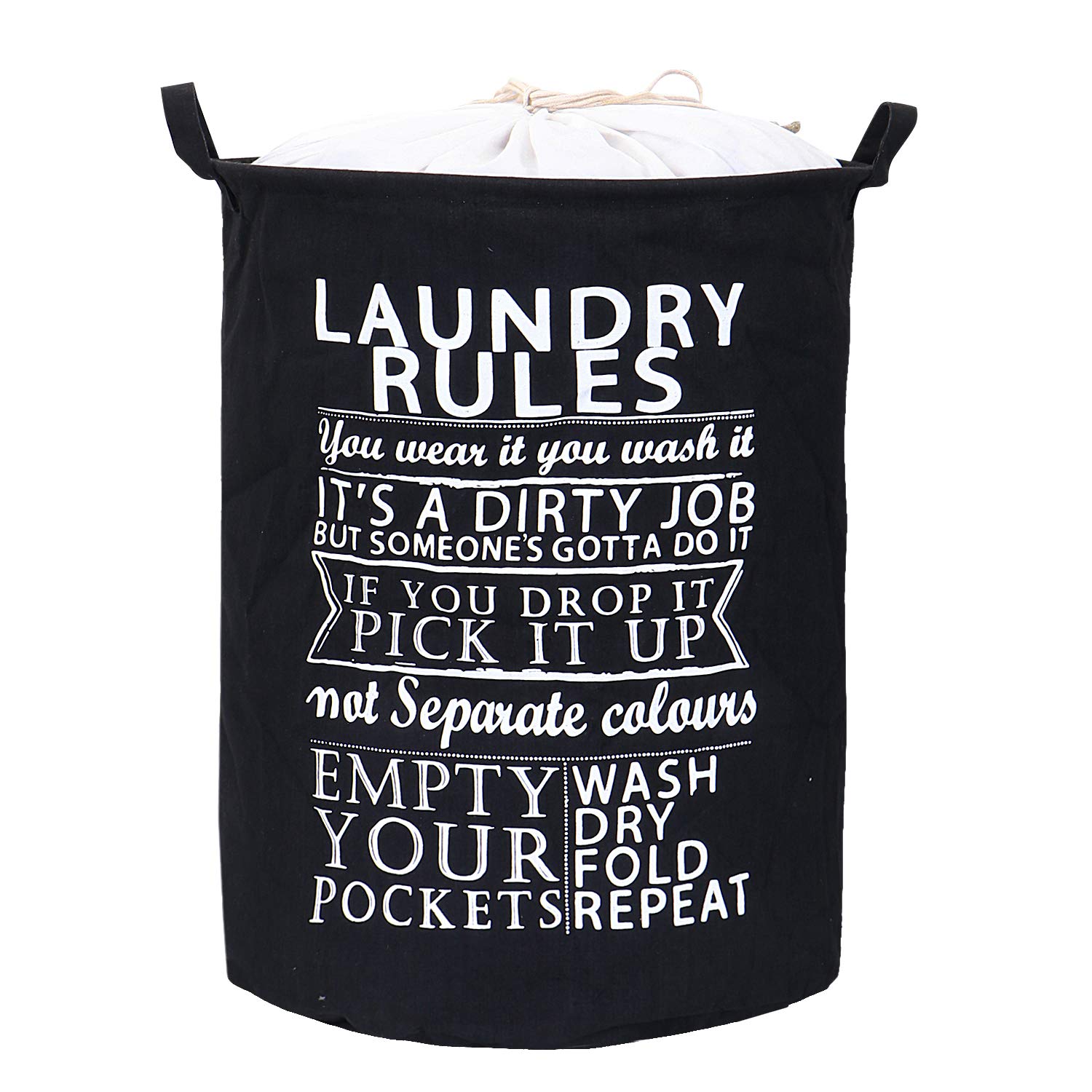 See full amazon price history chart for HOKIPO Folding Laundry Basket For Clothes, Round Collapsible Storage Basket With Lid (Drawstring Closure) - Large 63 Ltr, Black (Blk-Ar2180)(Cotton), 19.69 Inch, 40 cm, 50 cm HOKIPO Folding Laundry Basket For Clothes, Round Collapsible Storage Basket With Lid (Drawstring Closure) - Large 63 Ltr, Black (Blk-Ar2180)(Cotton), 19.69 Inch, 40 cm, 50 cm (B08BNJHGT6) Amazon Price History, Amazon Price Tracker