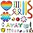 Fidget Simple Fidget Pack, 35pcs Fidget Toys Set with Popping Fidget Sensory Toys for Kids and Adults Simple Fidget Stress Relief Kit Gift for Party Classroom Christmas Stocking