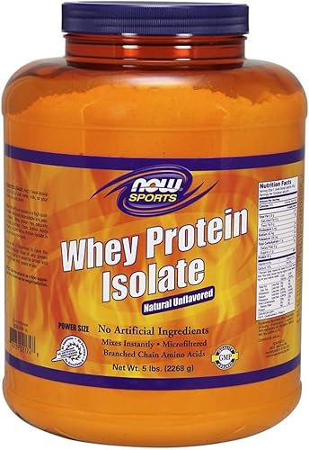 Now Sports Whey Protein Isolate, 5 libras