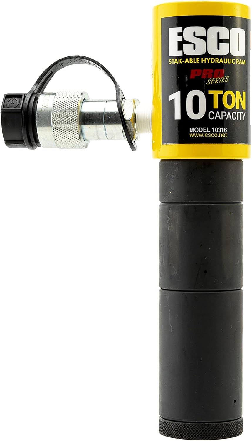 Pro Series 10 Ton Stak-Able Hydraulic Ram Kit