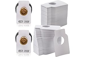 ZOOFOX: Your Wine Bottle Identification Hub - 500 Count Cellar Labels That'll...