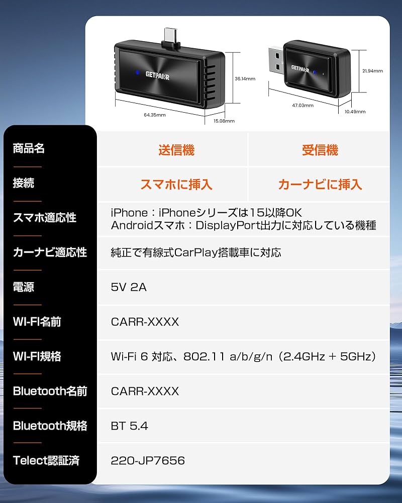 GETPAIRR Mirror CAST スマホ画面を直接ミラーリング可能 発売以来高評価の2in1アダプター『GetPairr Mirror Cast』が初の