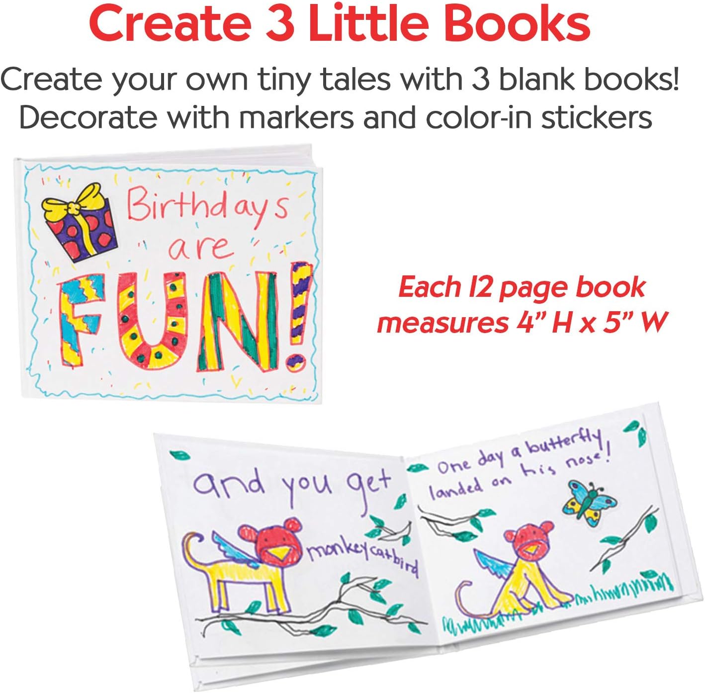 Creativity for Kids Create Your Own 3 Bitty Books