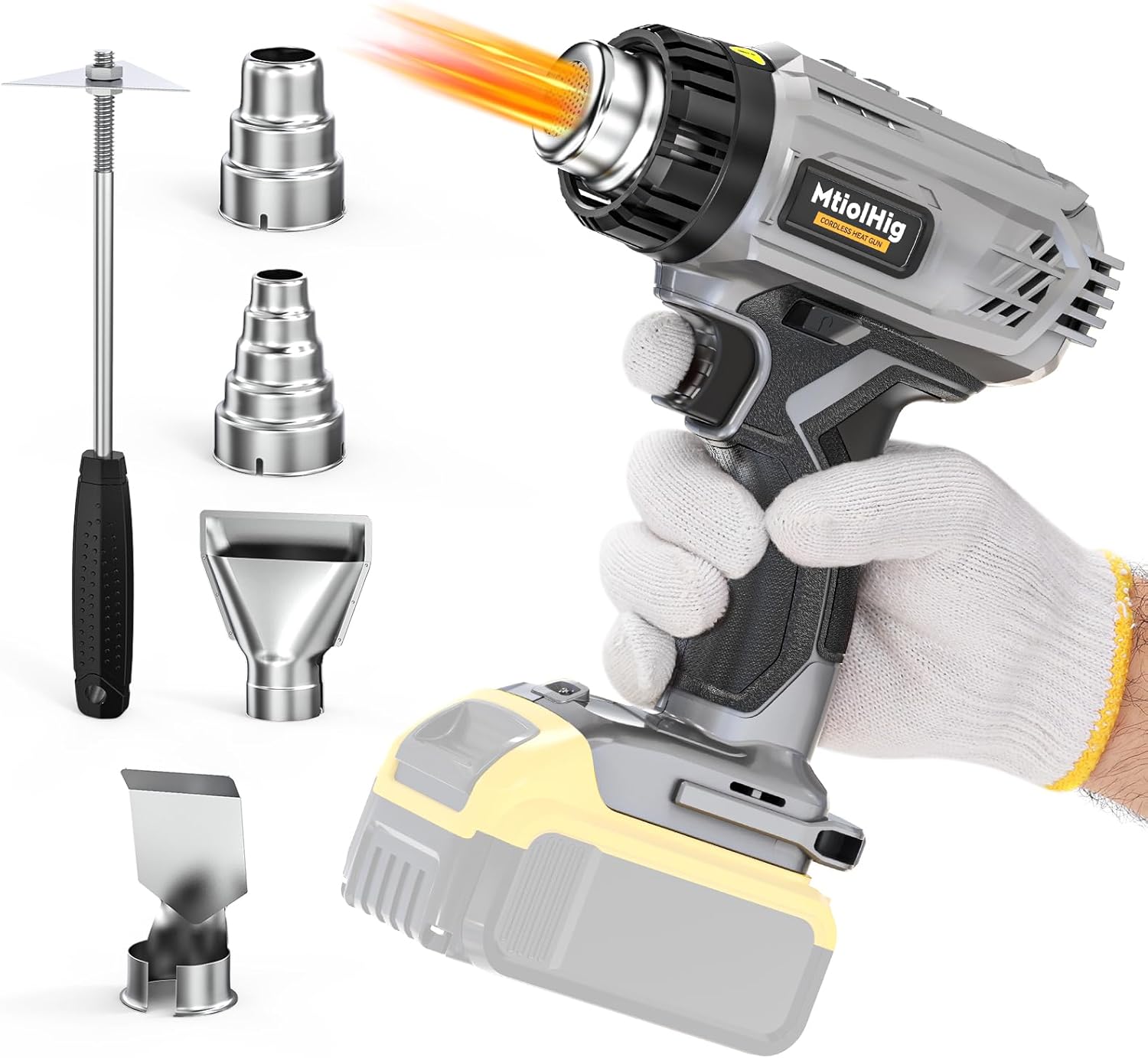 Cordless Heat Gun for DeWALT 20v18v Battery, 350W Nigeria Ubuy