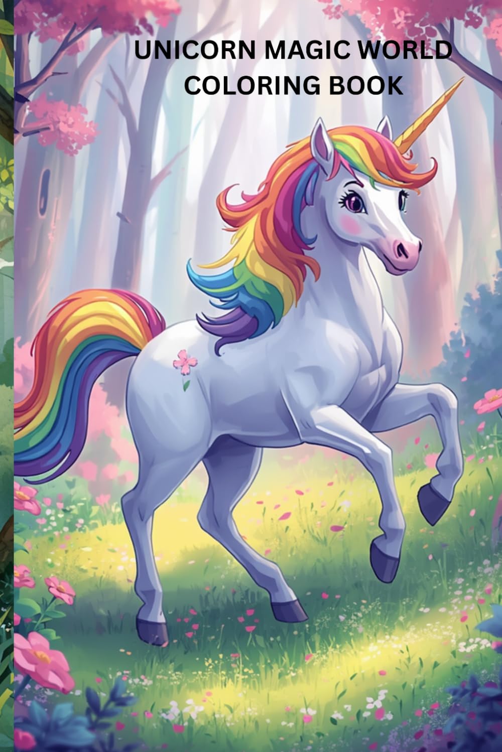 UNICORN MAGIC WORLD COLORING BOOK
