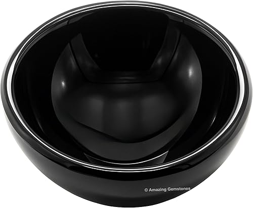 Miniatura 100 de Amazing Gemstone Clear Quartz Crystal Bowl - 2" Gem Stone Bowl for Altar Offering