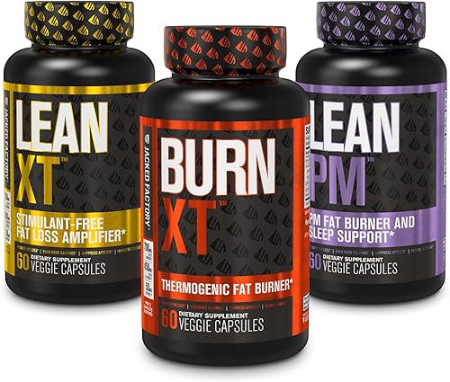 Burn-XT - Quemador de grasa termogénico quemador de grasa nocturno y ayuda para dormir quemador de grasa Lean-XT sin cafeína