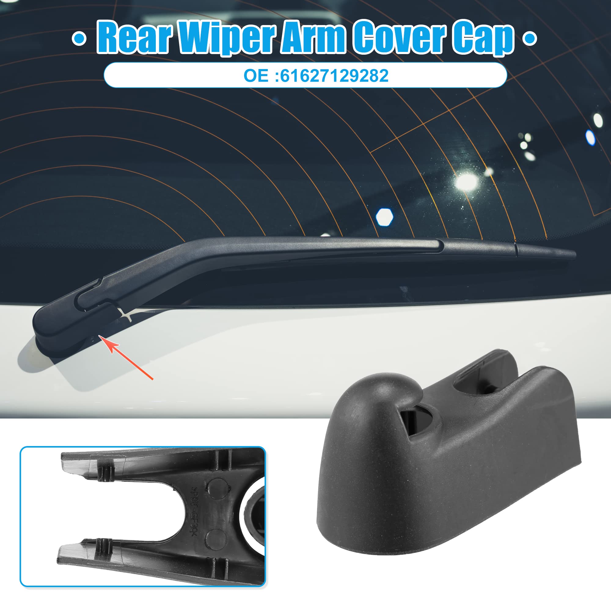 HQ AUTOMOTIVE Bras D'Essuie-Glace Arrière + Balai Pour Mini R56 F56 F55 Countryman R60