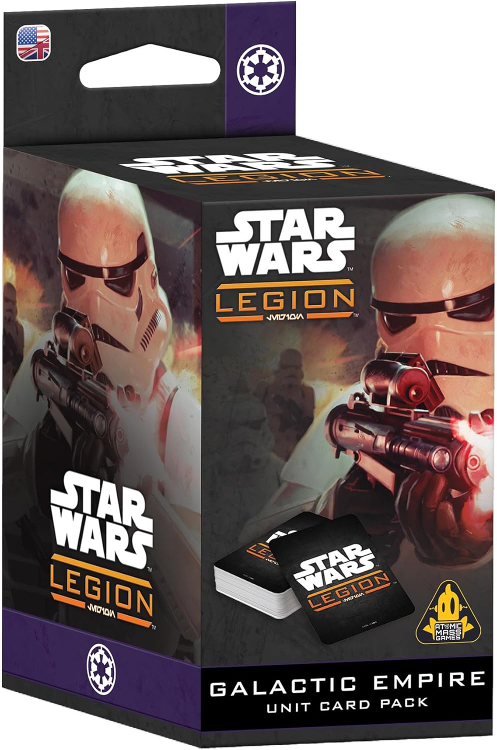 Star Wars: Legion Galactic Empire Card Pack - Tabletop Miniatures Game, Strategy Game for Kids and Adults, Ages 14+, 2 Players, 3 Hour Playtime, Made by Atomic Mass Games