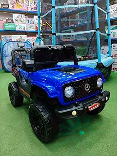 سيارة كهربائية - ركوب للأطفال باللون الأزرق - العلامة مه المرسيدS-مناسبة حتى 6 سنوات