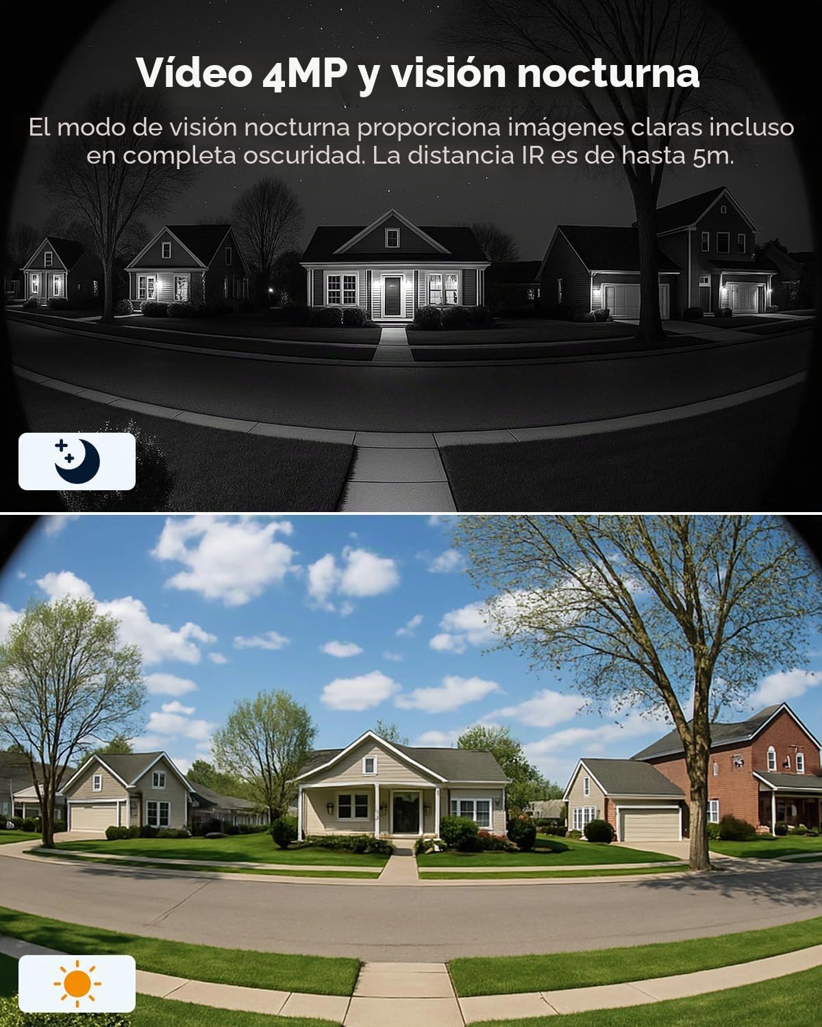 Imou 4MP Panoramic Doorbell DB3 Kit, Timbre Video 2K+ WiFi, Visión Nocturna 4MP 5m, Detección de Paquetes AI, Audio Bidireccional